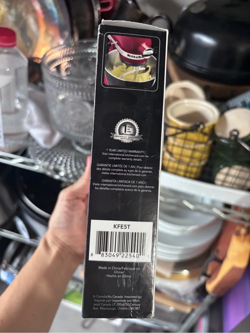 KitchenAid Flexible Edge Beater - White and Silver